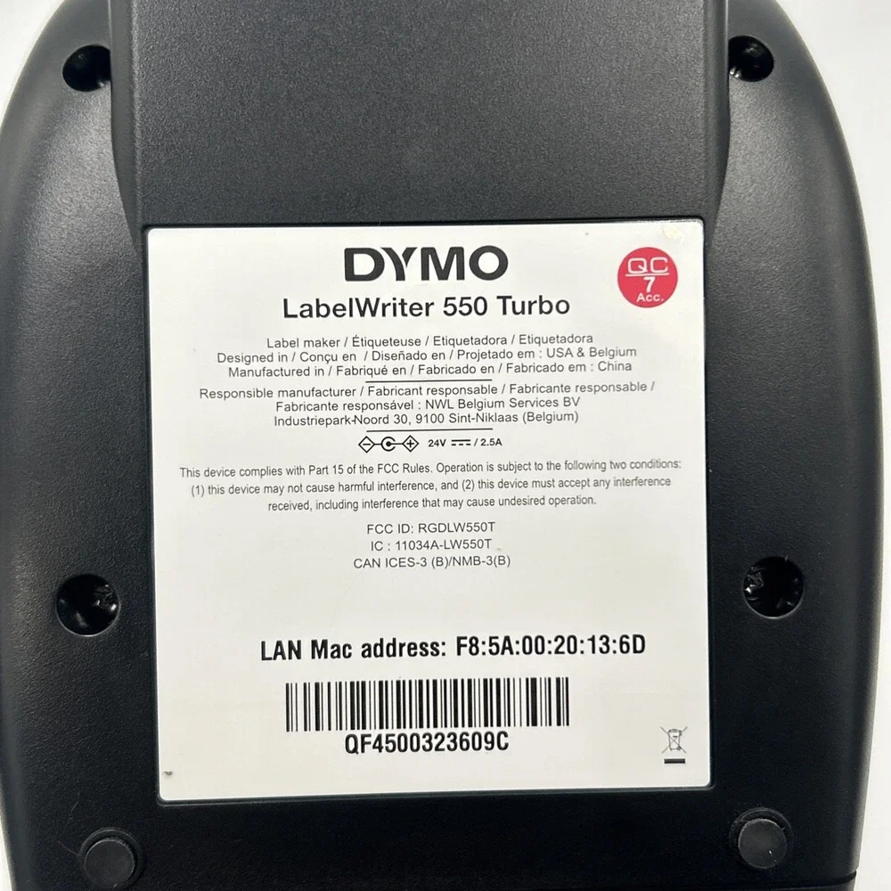 Dymo labelwriter 550